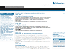 Tablet Screenshot of literatura.bezchip.cz